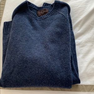 Black and brown wool sweater